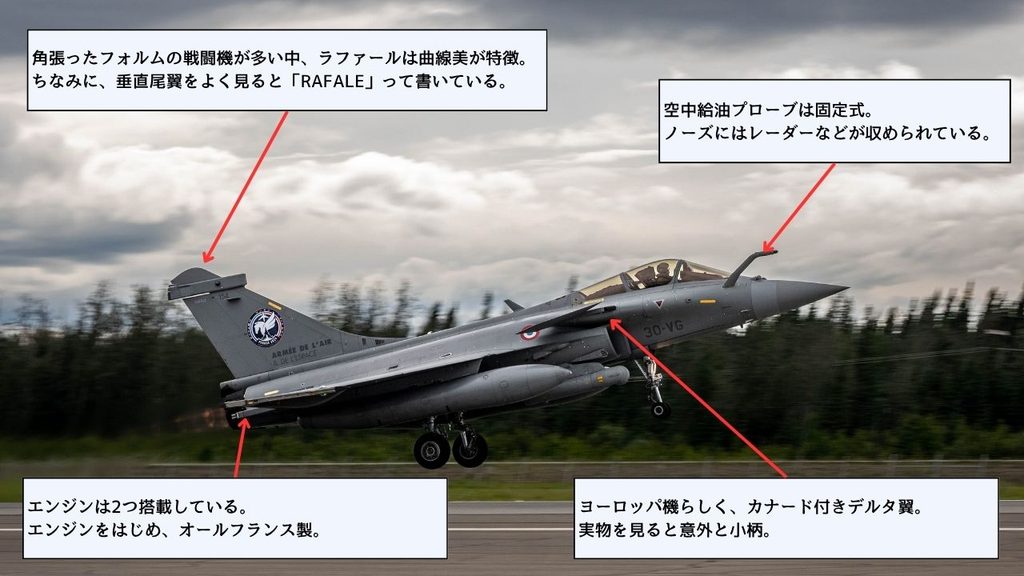 ラファールの特徴。