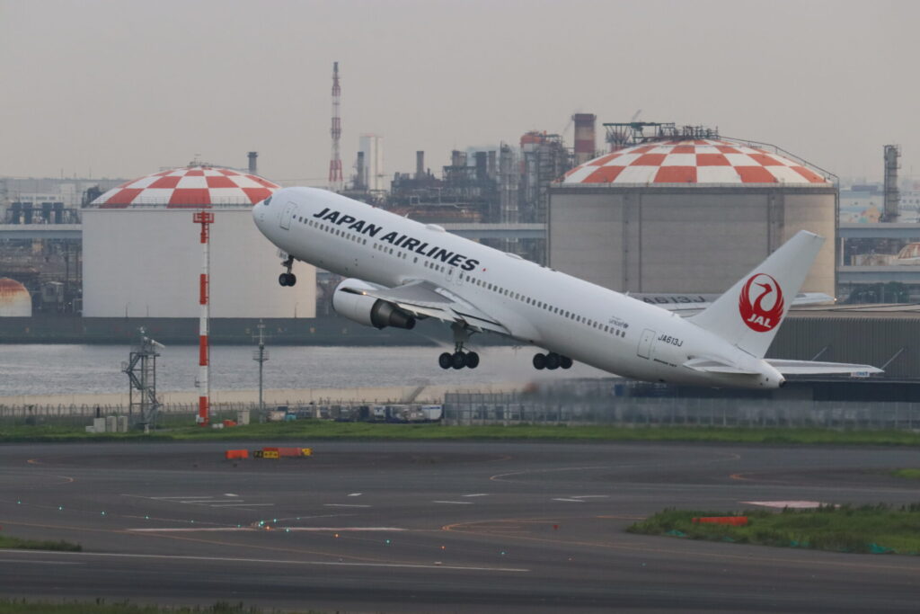 KC-767のベースとなったボーイング767。