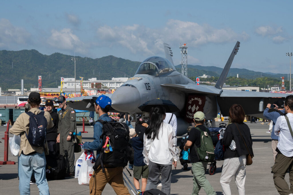 F/A-18Fスーパーホーネット。